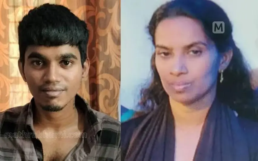 Akhil and his mother Pushpalata | Photo: Mathrubhumi