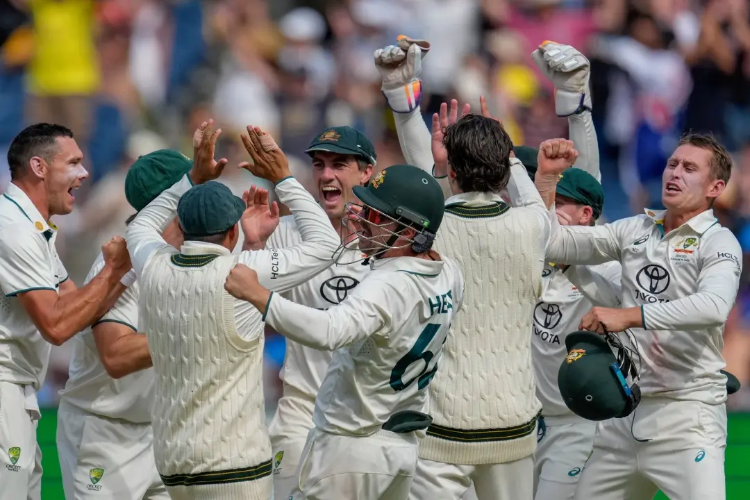 A moment from the last day of the fourth cricket test between Australia and India at the Melbourne Cricket Ground, Melbourne, Australia | Photo: AP