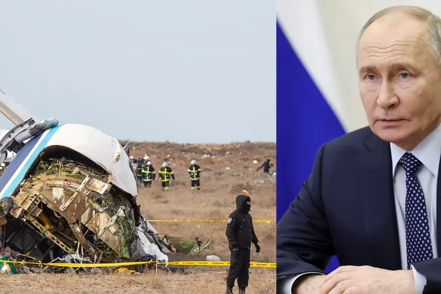Azerbaijan President says crashed plane was shot at from Russia