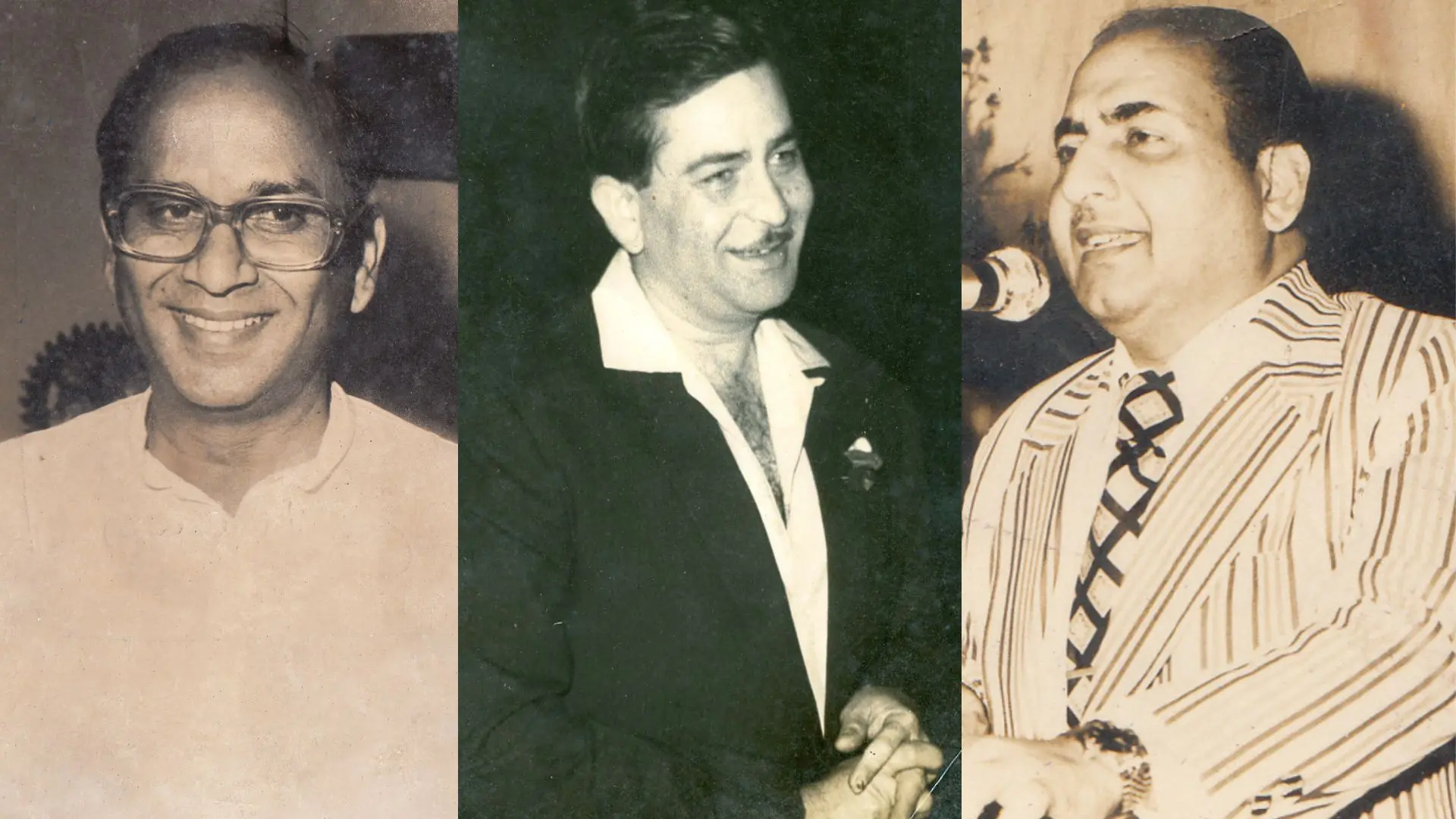 ANR, Raj Kapoor, Mohammed Rafi | File Photo