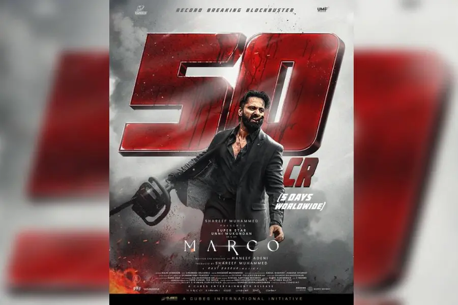 Unni Mukundan's ‘Marco’ crosses Rs 50 crore at global box office