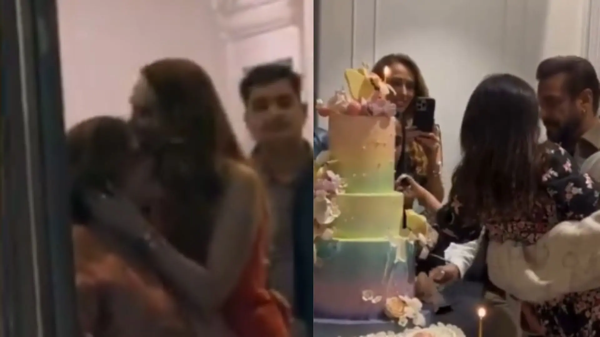 lulia Vantur with Salman Khan's family