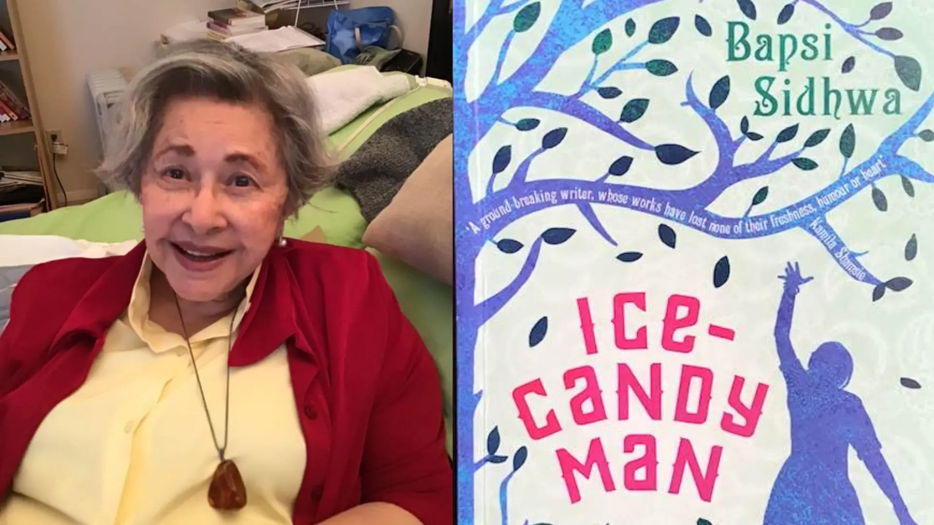 Bapsi Sidhwa, cover of 'Ice-candy Man' | Photos: facebook.com/bapsi.sidhwa.5