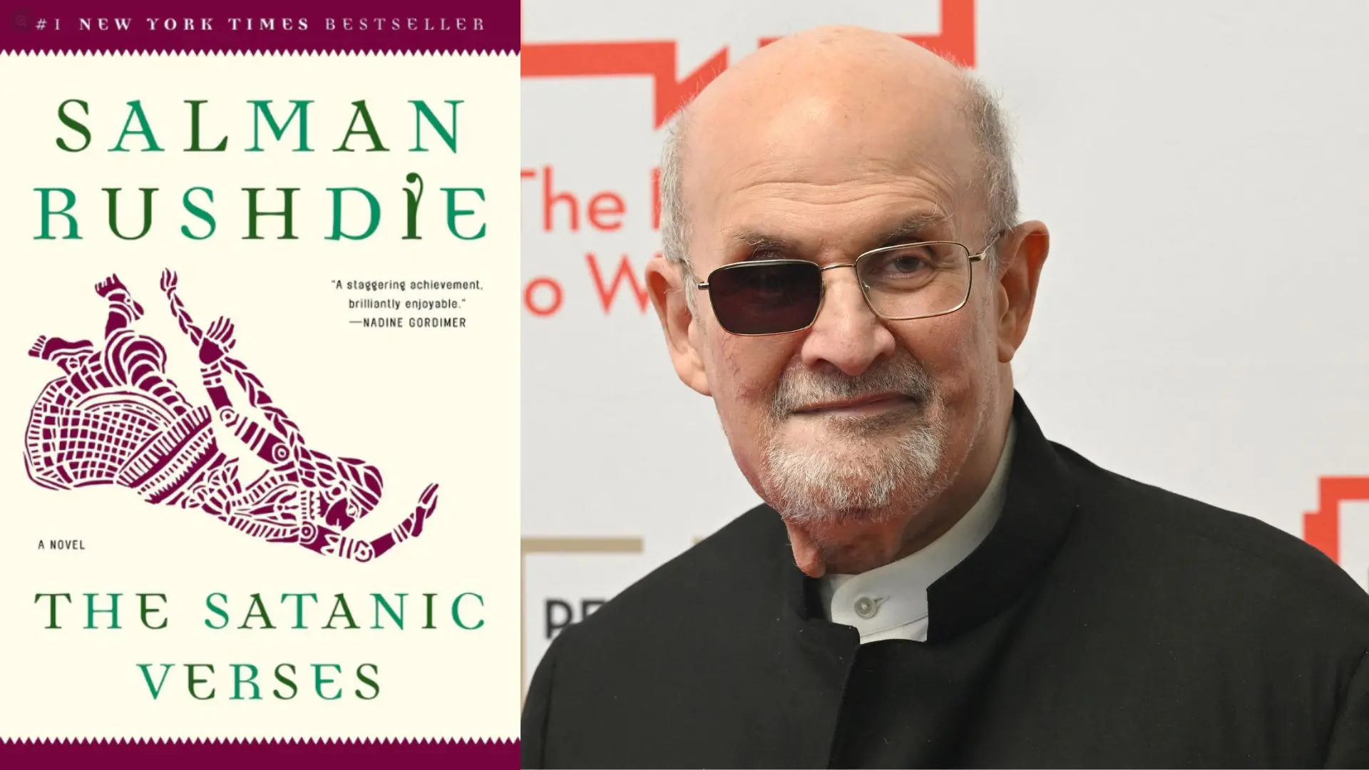 'The Satanic Verses' book, Salman Rushdie | Photo: AFP