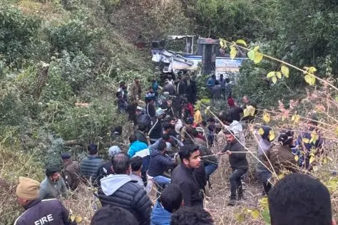 At least 4 dead, several injured after bus falls into ditch in ...