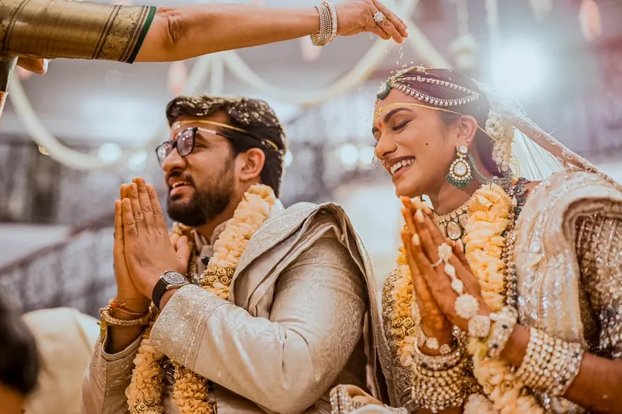 Netting a forever love: PV Sindhu-Venkata Datta Sai’s dream wedding | PHOTOS