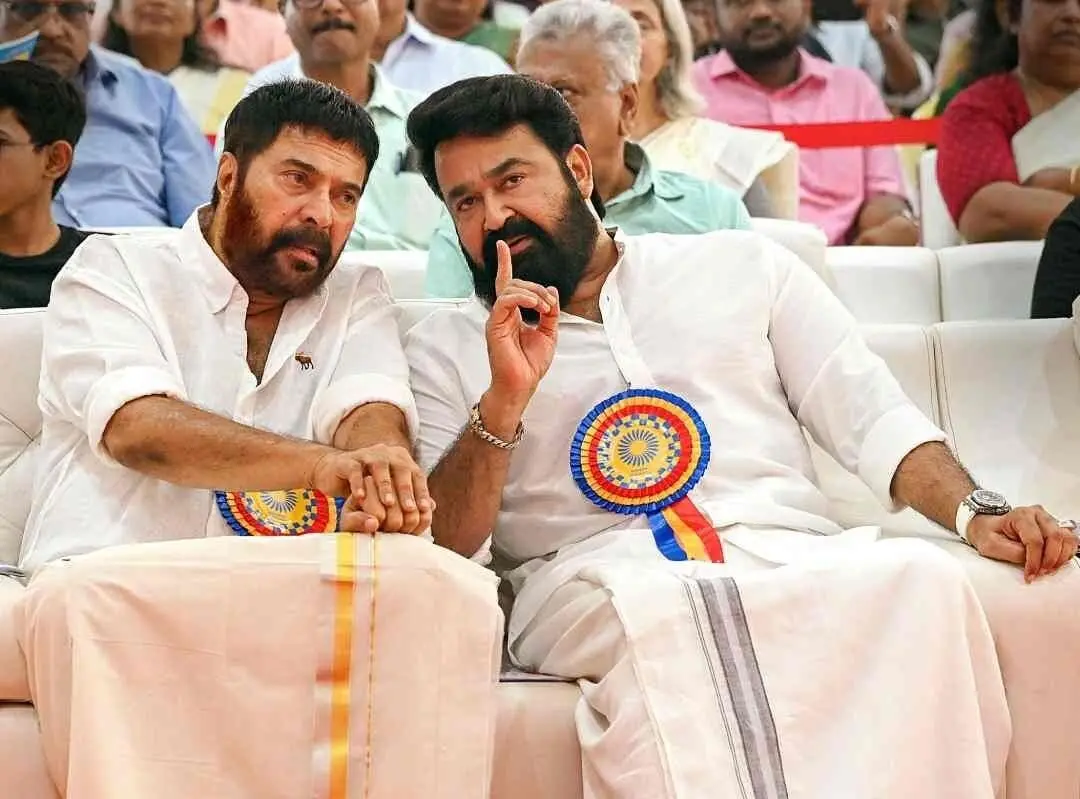 Mmamootty and Mohanlal | Photo: PTI
