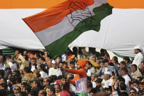 Congress flag | Photo: AP