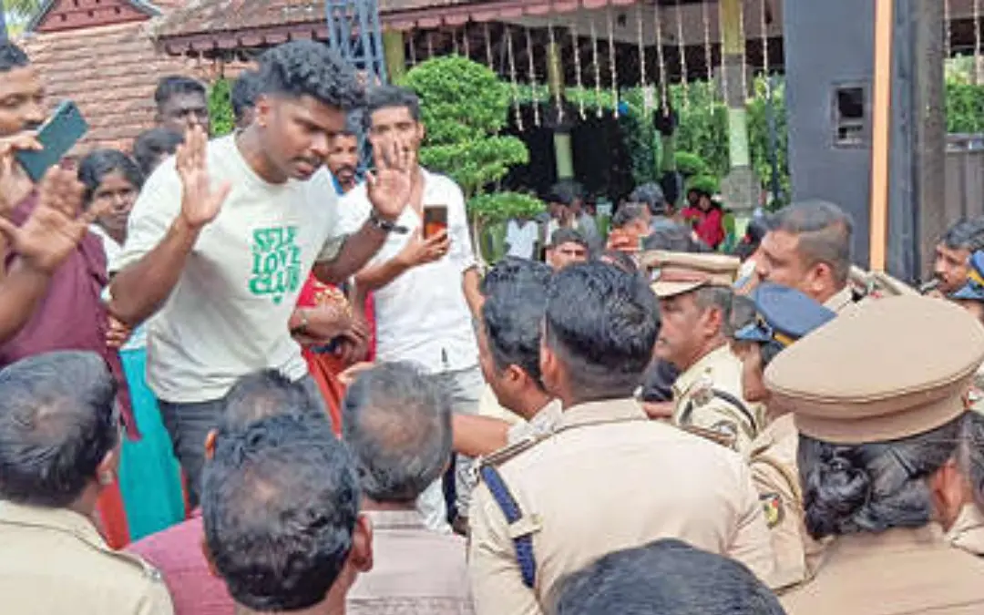 The dispute among the relatives of couples and the organisers
