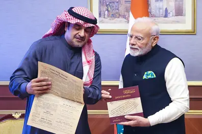 What are the key agreements signed between India and Kuwait during PM Modi's visit?