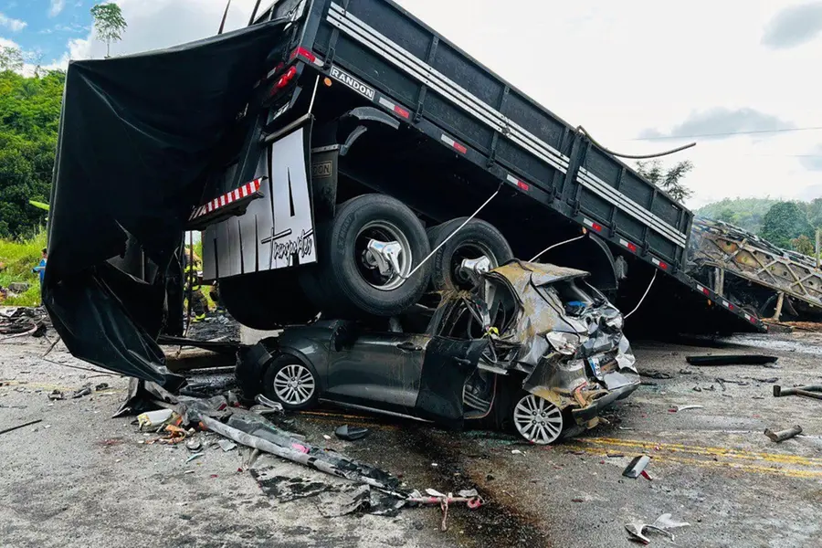 At least 35 killed, dozens injured in bus-truck crash in Brazil's Minas Gerais