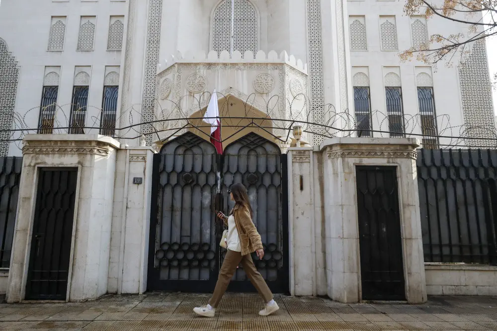 Newly opened Qatar embassy in Damascus | Photo: AP