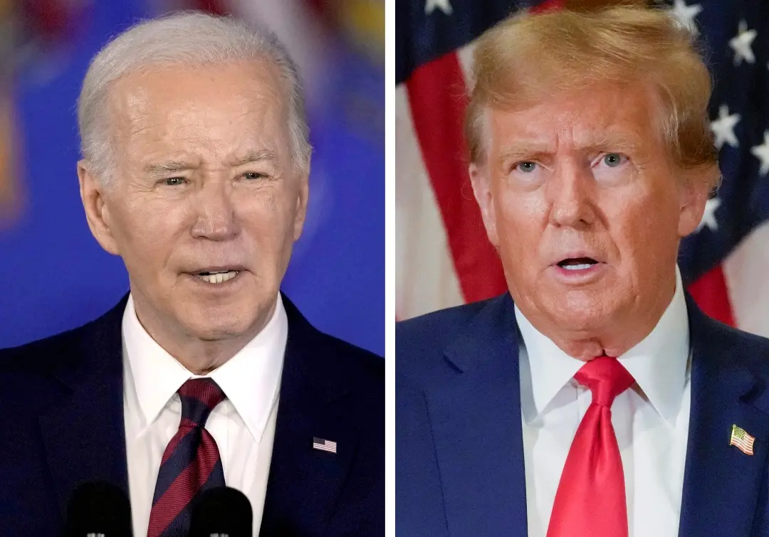 Joe Biden & Donald Trump | File photo