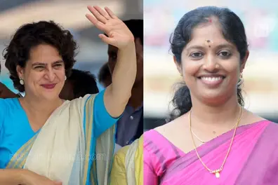 BJP's Navya Haridas moves Kerala HC against Priyanka Gandhi's election