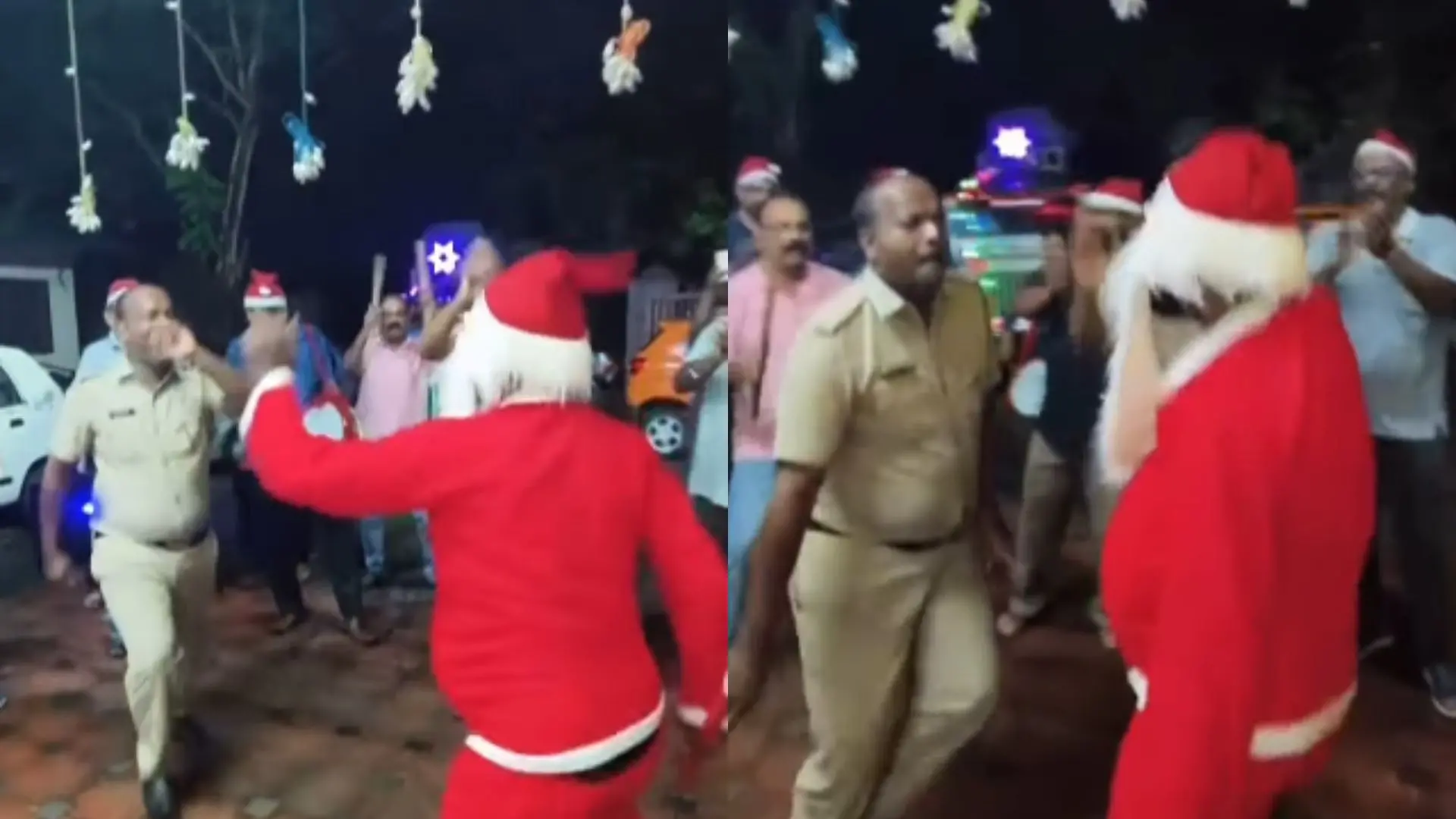 Kerala police dance at Christmas celebrations (Photo | Instagram Screengrab)