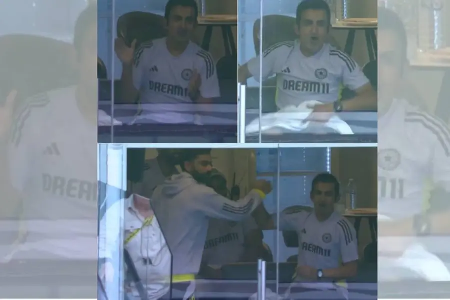 Kohli, Gambhir exchange high-fives, celebrate Akash Deep’s heroics to avoid follow-on | WATCH