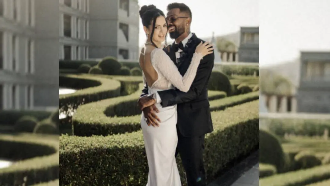 Indian cricketer Hardik Pandya and Natasa Stankovic | File Photo: PTI
