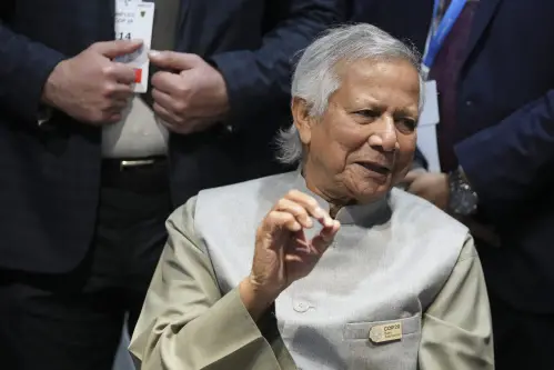 Bangladesh elections to be held by end of 2025 or early 2026, says interim leader Yunus