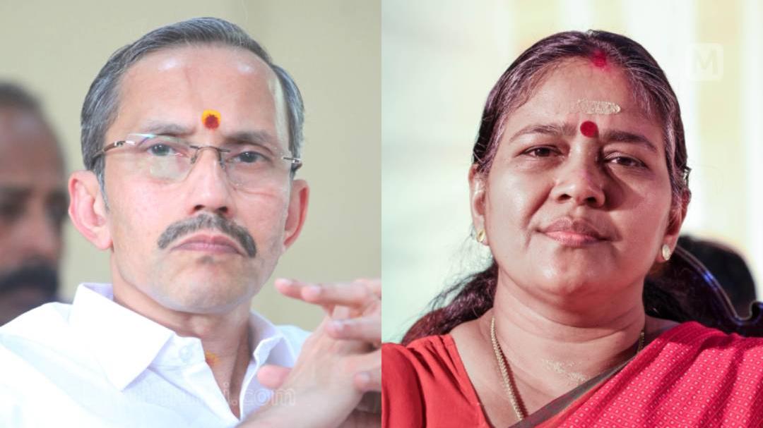 Mt Ramesh BJP organizational election process begins in Kerala; Sobha Surendran ...
