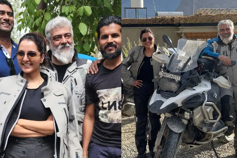 Manju Warrier goes on road trip to the north with co-star Ajith Kumar