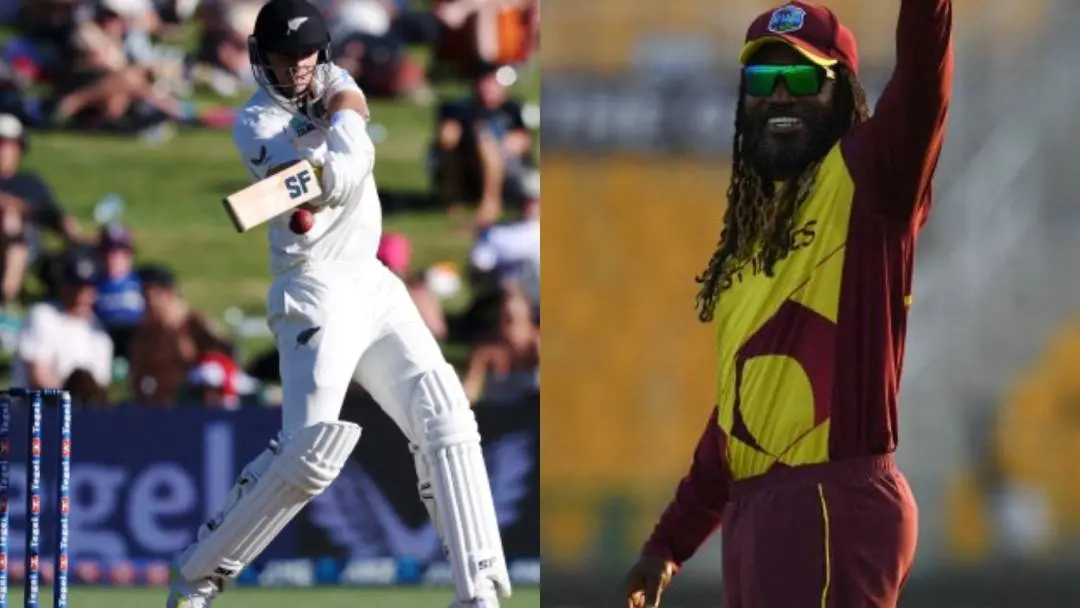 From (L) Tim Southee, Chris Gayle | Photos: Agencies