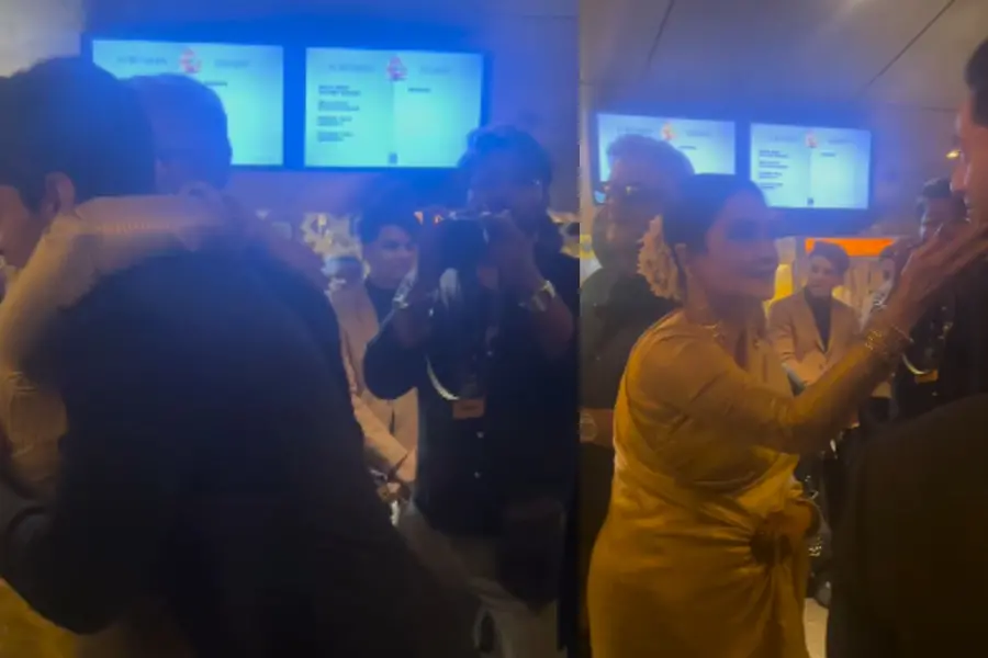 Rekha’s warm hug to Amitabh Bachchan’s Grandson Agastya steals the show | WATCH