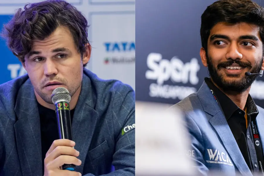 Carlsen praises Gukesh, but dismisses potential world title clash with him