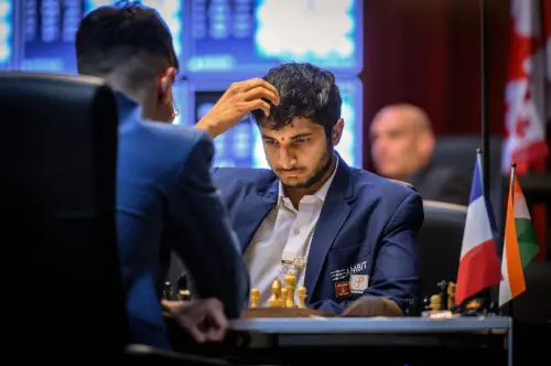 Grandmaster Vidit Santosh Gujrathi l Photo: PTI