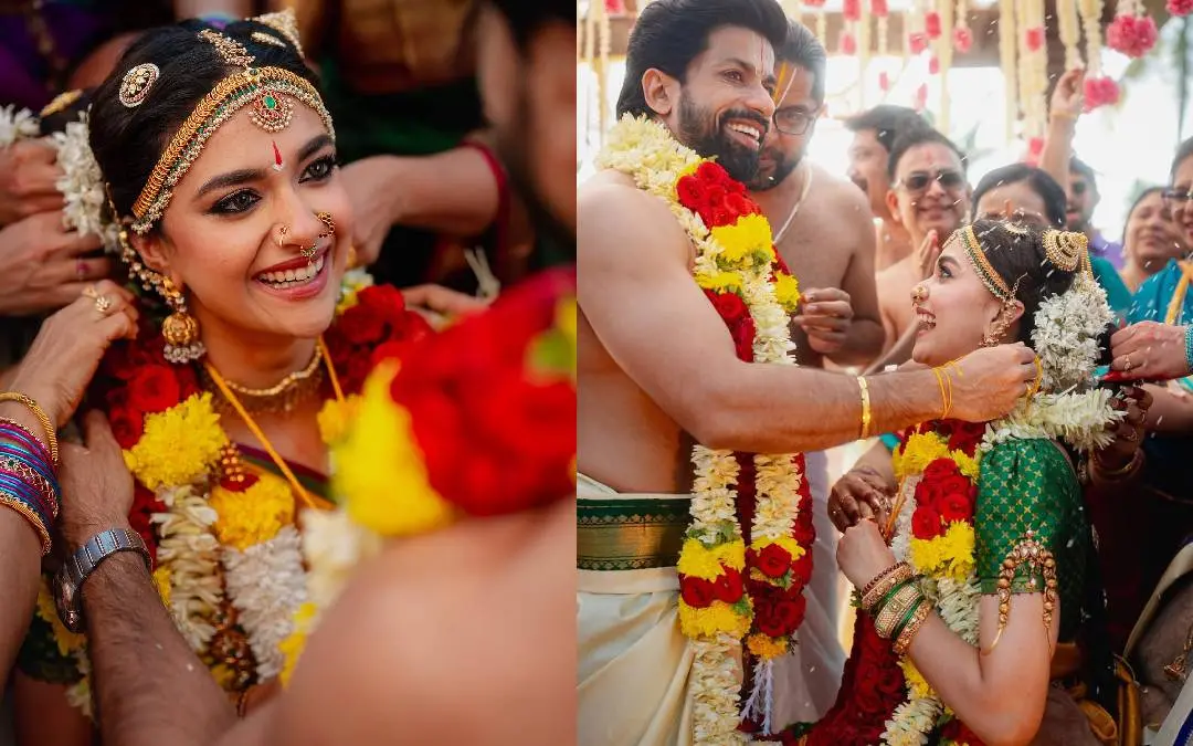 Keerthy Suresh wedding pictures