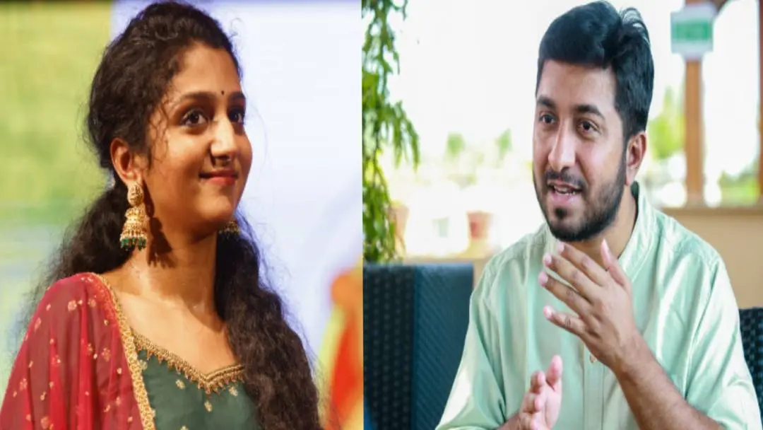 From (L) Aarsha Baiju, Vineeth Sreenivasan | Photos: MBI