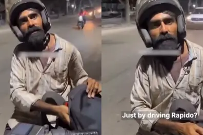 Bengaluru rider's Rs 85,000 monthly earnings video goes viral, Paytm founder reacts | WATCH