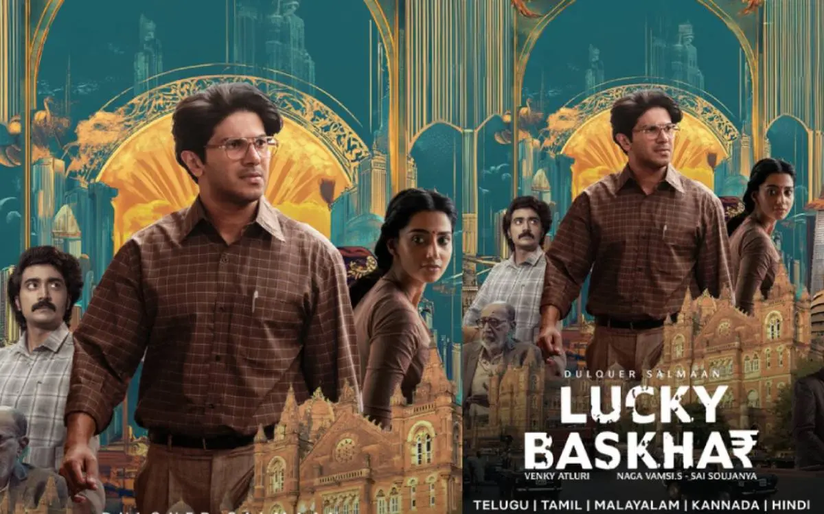 Poster of 'Lucky Bhaskar' | Photo: x.com/Netflix_INSouth