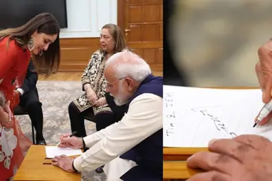 Kareena Kapoor thanks PM Modi for honouring Raj Kapoor’s legacy and special signed note for her sons