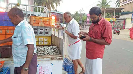 A view from the busy Edavanna fish market in Malappuram