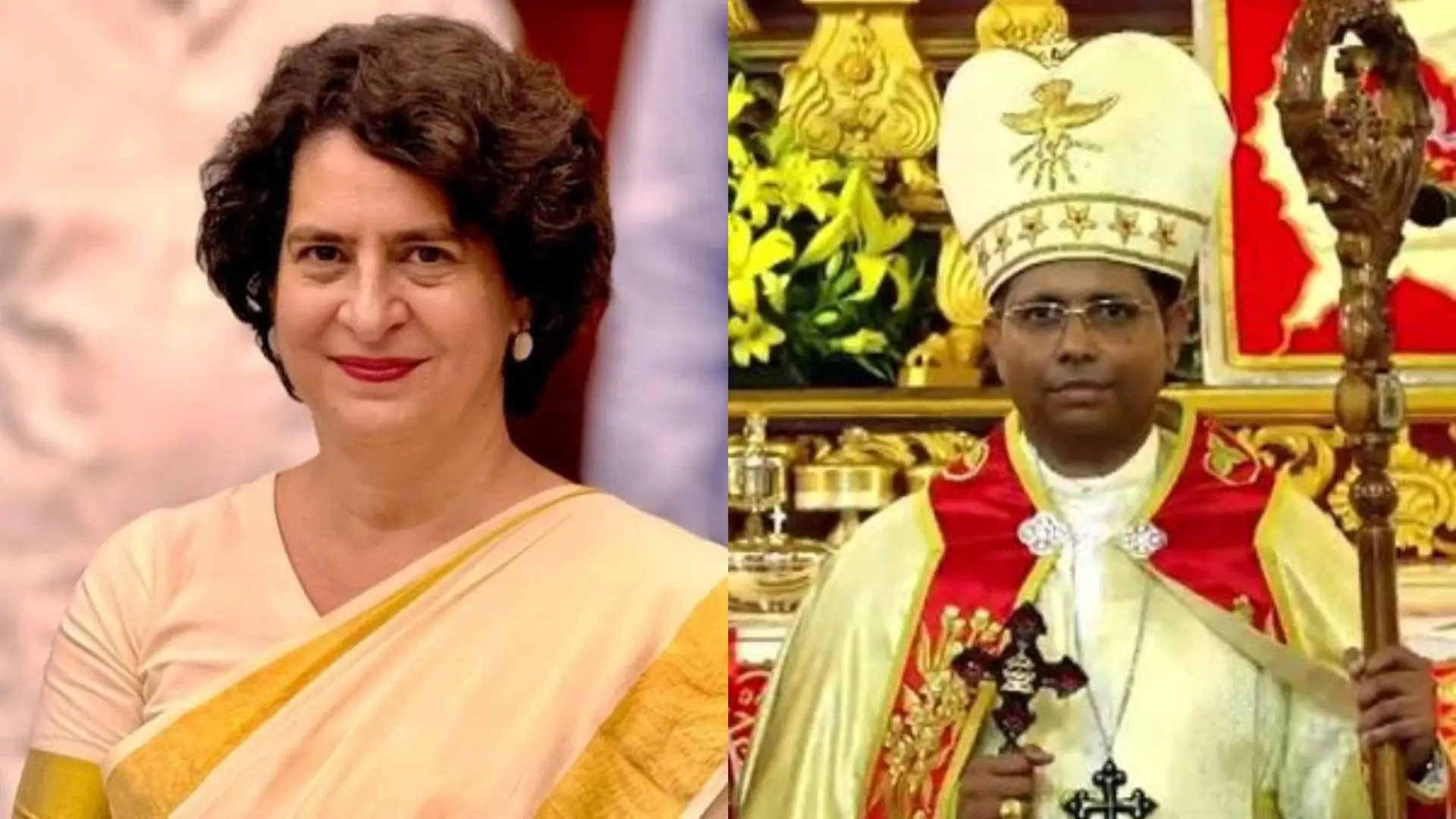 Priyanka Gandhi; Cardinal Fr George Koovakad