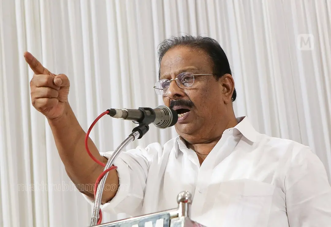 കെ. സുധാകരന് | Photo: Mathrubhumi