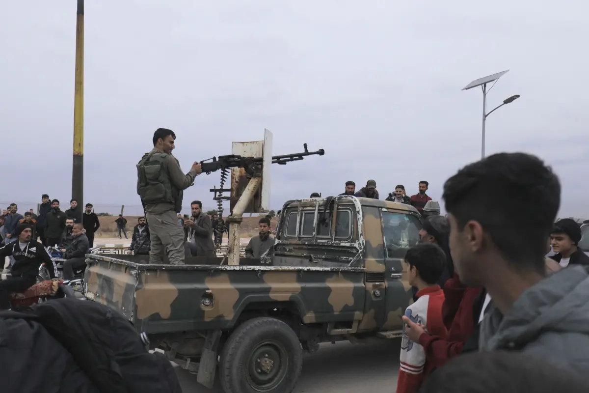 Syrian Kurdish gunmen control the area around Qamishli's airport in northeastern Syria | Photo: AFP