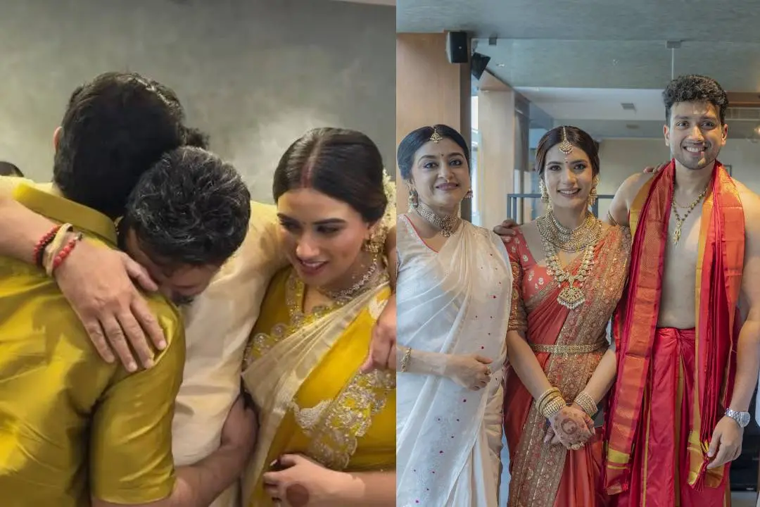 Parvathy with Kalidas and Tarini