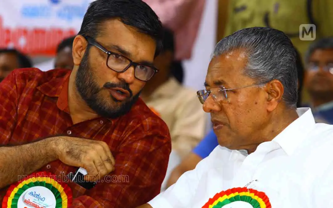 MB Rajesh, Pinarayi Vijayan | File photo: PP Ratheesh, Mathrubhumi