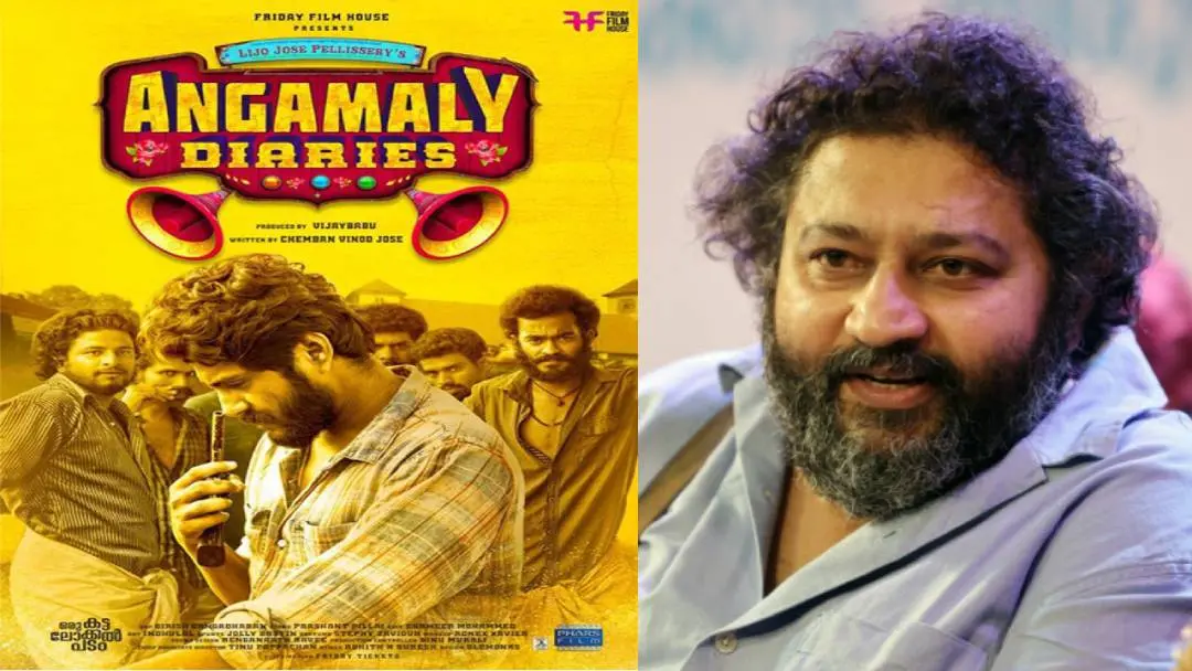 From (L) Angamaly Diaries poster, Lijo Jose Pellissery | Photo: Agencies/MBI