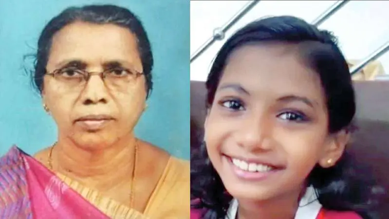 Baby (L) and Drishana (R)