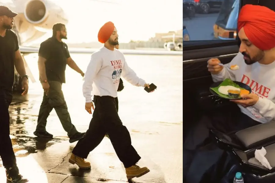 Diljit takes a pitstop for Ghee podi idlis at Bengaluru’s Rameshwaram cafe | WATCH
