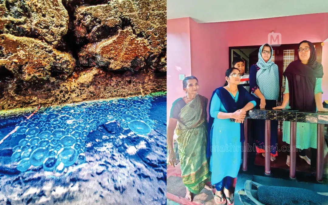 Elathur residents affected by the diesel leak. | Photo: MBI