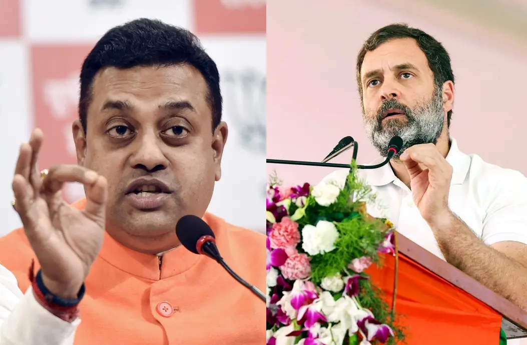 Sambit Patra, Rahul Gandhi | Photo: PTI, ANI
