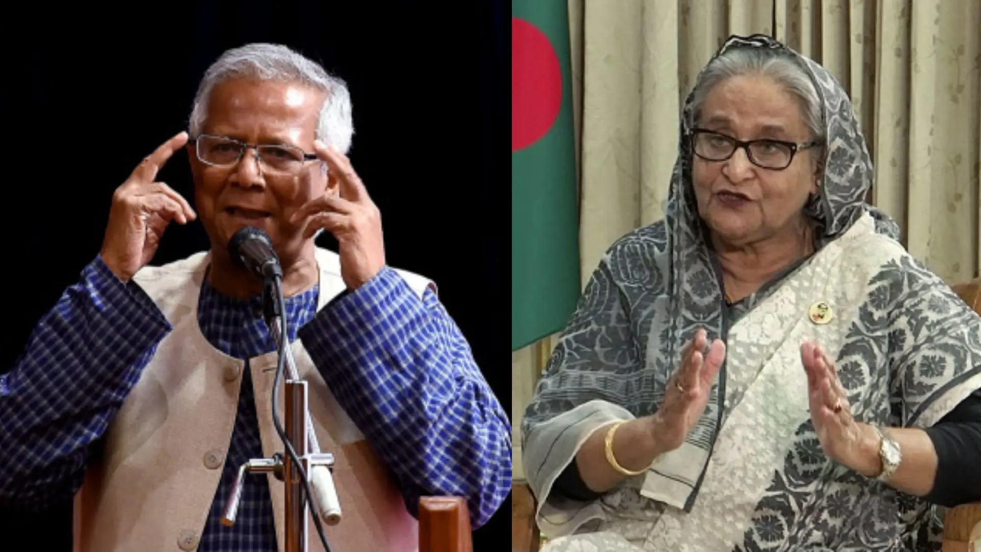Sheikh Hasina, Muhammad Yunus