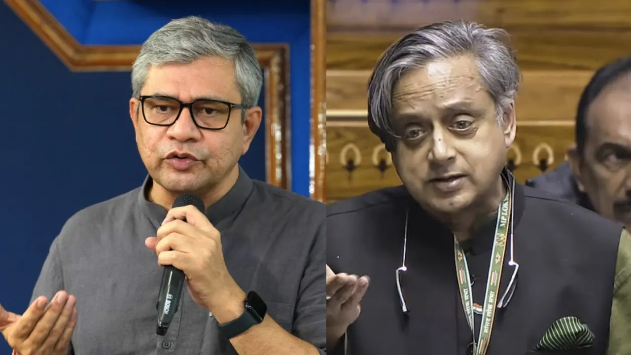 Ashwini Vaishnav, Shashi Tharoor | PTI