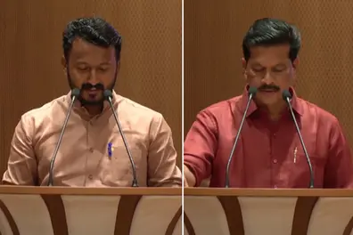 U.R. Pradeep, Rahul Mamkoothathil sworn in as Kerala Legislators