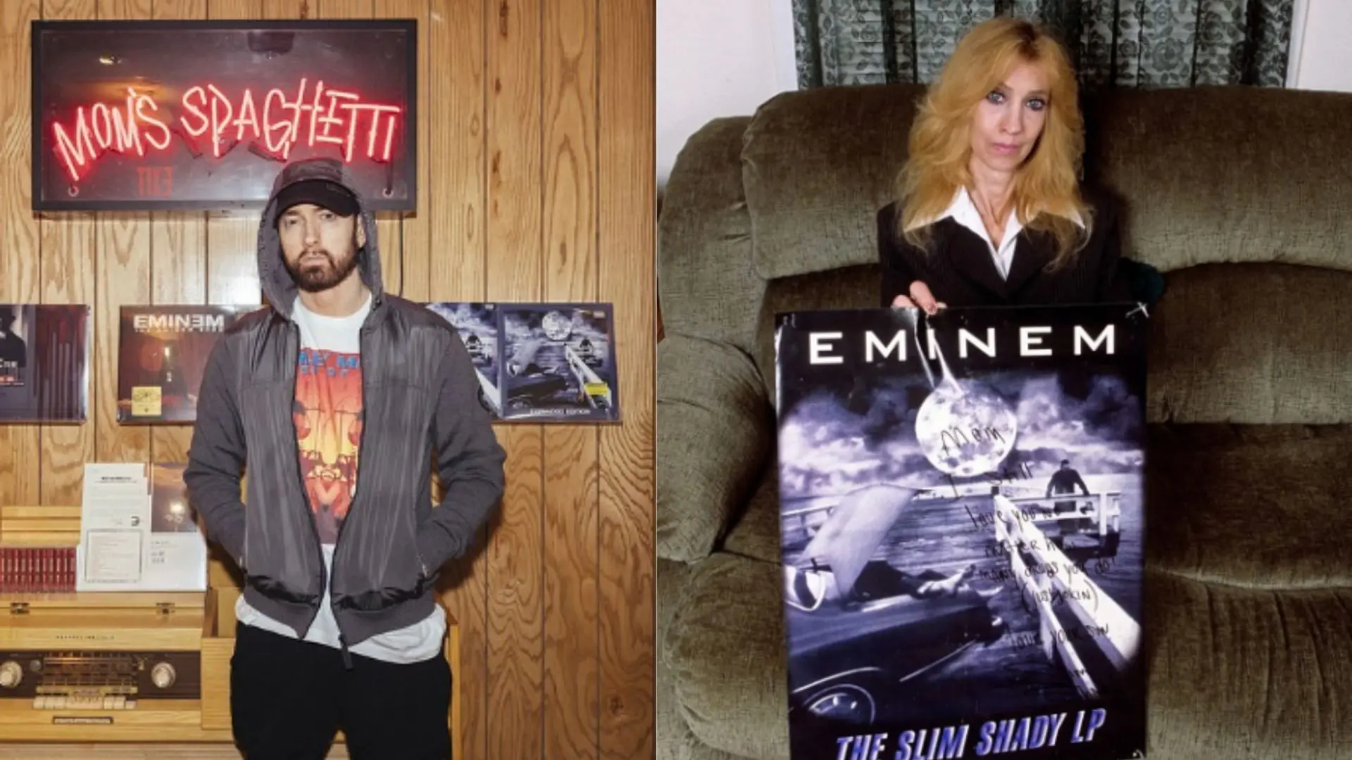 Eminem, mother Debbie Nelson