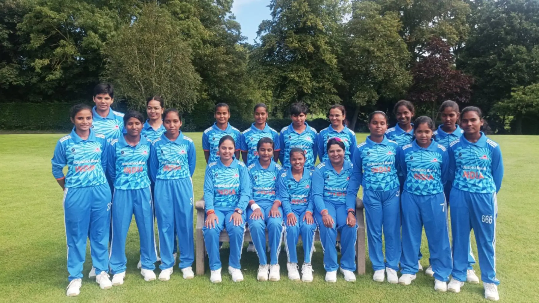 Indian women's cricket team at IBSA World Games 2023.