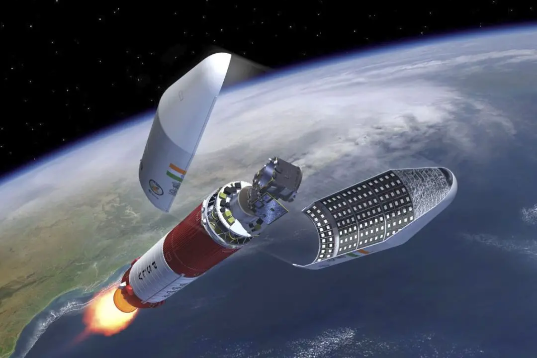 An illustration of the ESA's Proba-3 mission